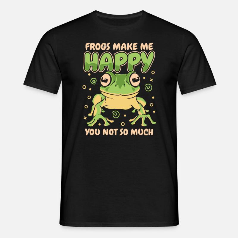 Frog Toad - Men's T-Shirt - black