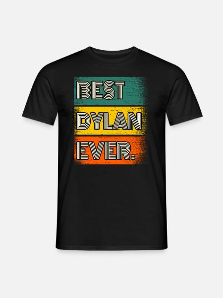 Dylan Name Geschenk Spruch Lustig - Männer T-Shirt - Schwarz