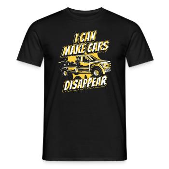 Abschleppwagen Truck Abschlepper - Männer T-Shirt - Schwarz - Vorne - AI Model Male 178 light (178cm)