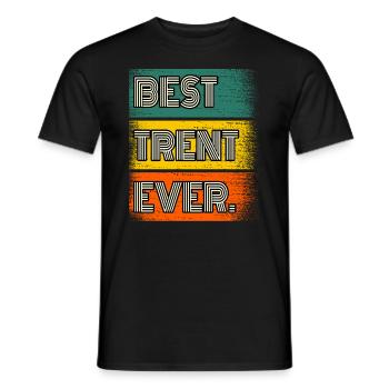 Trent Name Geschenk Spruch Lustig - Männer T-Shirt - Schwarz - Vorne - AI Model Male 178 light (178cm)