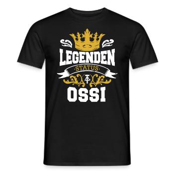 Ostdeutschland Osten Ossi DDR Heimat Ostblock - Männer T-Shirt - Schwarz - Vorne - AI Model Male 178 light (178cm)