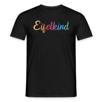 Eifel Eifelkind Rheinland Pfalz - Männer T-Shirt - Schwarz - Vorne - AI Model Male 178 light (178cm)