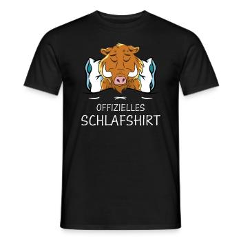 Wildschwein Jäger Wildschweine Jagd Wald Wildsau - Männer T-Shirt - Schwarz - Vorne - AI Model Male 178 light (178cm)