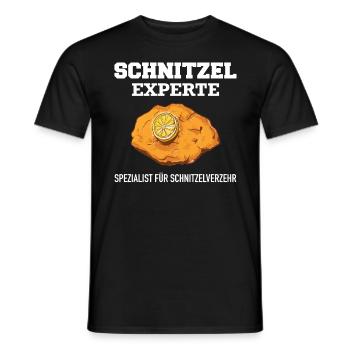 Wiener Schnitzel Plätzli Österreich Essen - Männer T-Shirt - Schwarz - Vorne - AI Model Male 178 light (178cm)