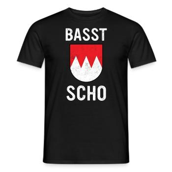 Franken Bayern Nürnberg Frankenland Fränkisch - Männer T-Shirt - Schwarz - Vorne - AI Model Male 178 light (178cm)