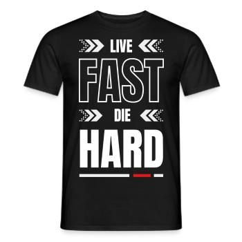 LFDH EP TShirt Noize-Maker - Men's T-Shirt - black - Front - AI Model Male 178 light (178cm)