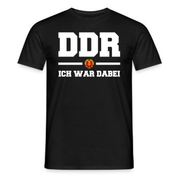 Ostdeutschland Osten Ossi DDR Heimat Ostblock - Männer T-Shirt - Schwarz - Vorne - AI Model Male 178 light (178cm)