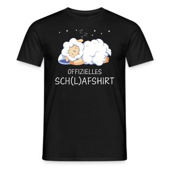 Schafe Schafherde Bauernhof Landwirt Schäfer - Männer T-Shirt - Schwarz - Vorne - AI Model Male 178 light (178cm)