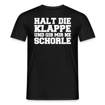 Pfalz Pfälzer Rheinland Pfalz Schorle - Männer T-Shirt - Schwarz - Vorne - AI Model Male 178 light (178cm)