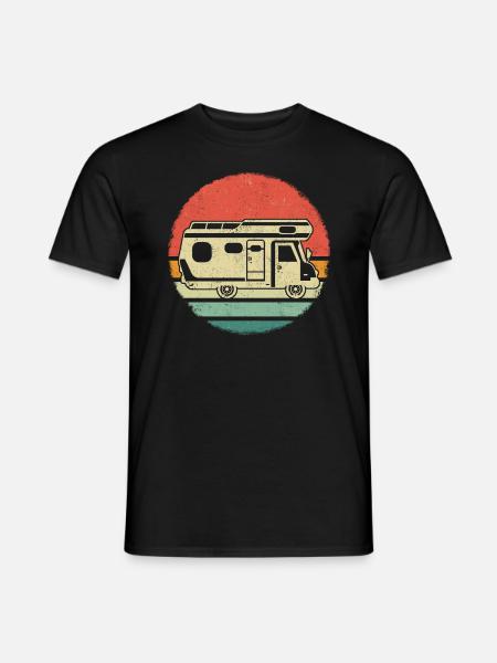 Camping Caravan Camper - Men's T-Shirt - black