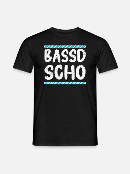 Freistaat Bayern Bayrisch - Männer T-Shirt - Schwarz