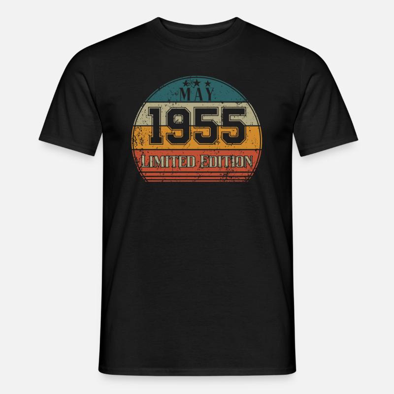 Anniversaire - Édition limitée mai 1955 - T-shirt homme - noir