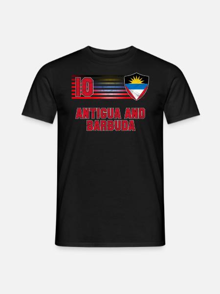 Antigua and Barbuda - Men's T-Shirt - black
