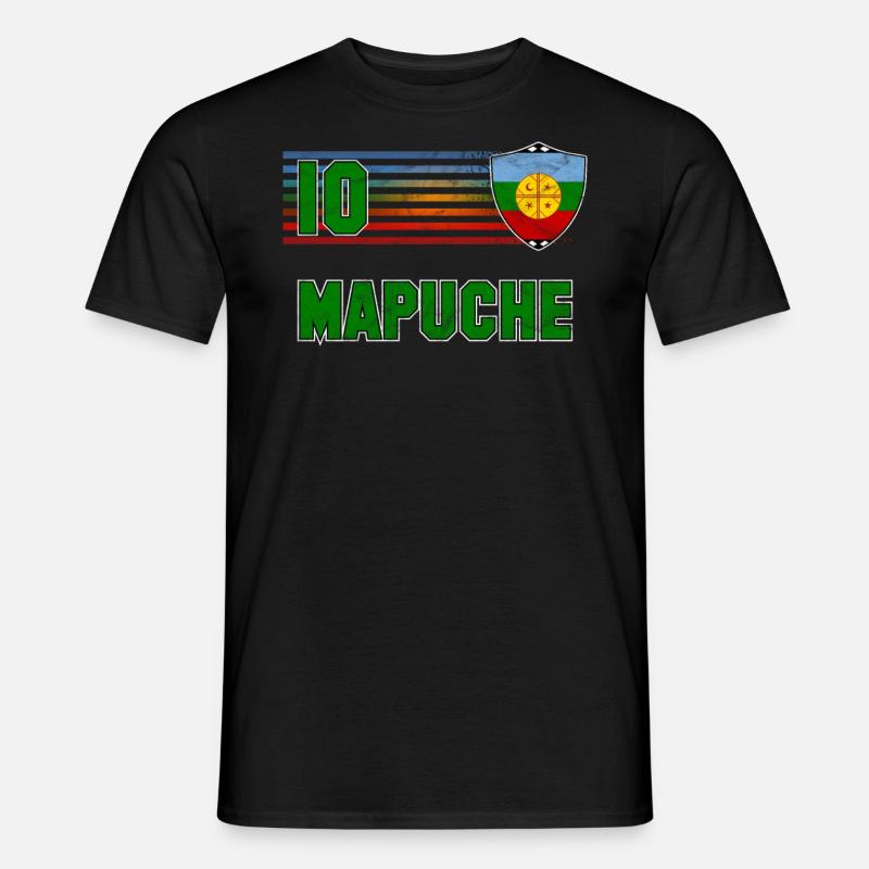 Mapuche - Männer T-Shirt - Schwarz