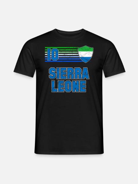 Sierra Leone - Men's T-Shirt - black
