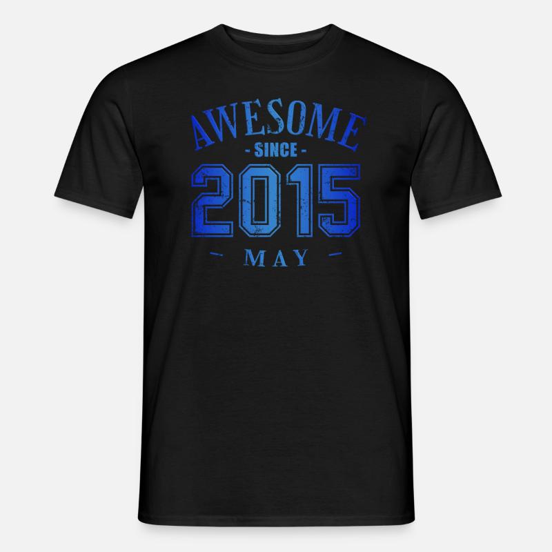 Maggio 2015 - Compleanno a Maggio Impressionante - T-shirt uomo - nero