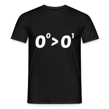 Math Gift Nerd Teacher Math Teacher Math - T-shirt homme - noir - Devant - AI Model Male 178 light (178cm)