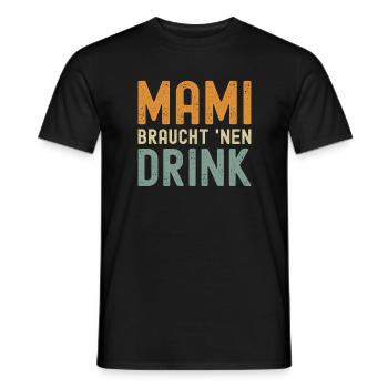 Mommy Mommy Mother's Day - Men's T-Shirt - black - Front - AI Model Male 178 light (178cm)