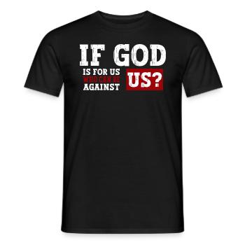 Jésus-Christ - Chemise chrétienne - Chrétien - T-shirt homme - noir - Devant - AI Model Male 178 light (178cm)
