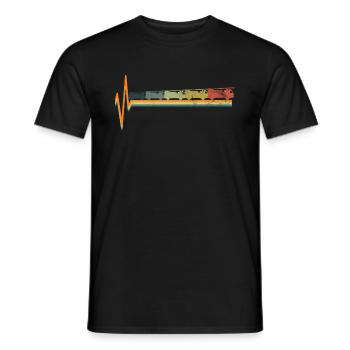 fire Department - Men's T-Shirt - black - Front - AI Model Male 178 light (178cm)