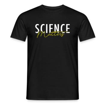 SCIENCE BIOLOGIE CHIMIE - T-shirt homme - noir - Devant - AI Model Male 178 light (178cm)
