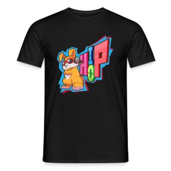 Ostern - Männer T-Shirt - Schwarz - Vorne - AI Model Male 178 light (178cm)