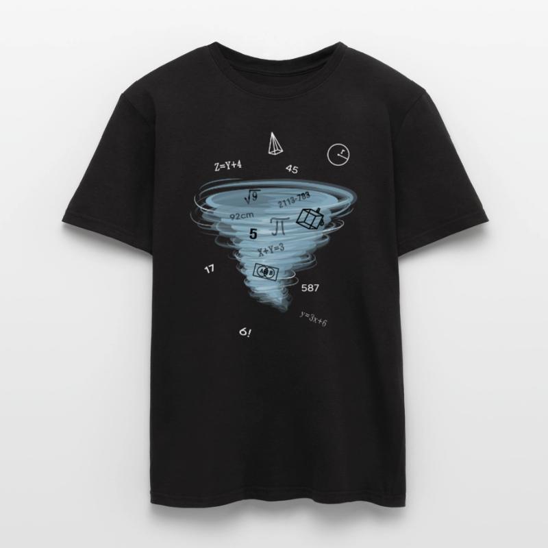 Math Lesson Mathematics Math Problem Solution Men’s T-shirt