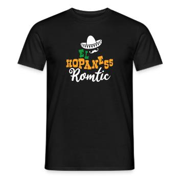El Hopaness Romtic Hopeless Romantic - Männer T-Shirt - Schwarz - Vorne - AI Model Male 178 light (178cm)