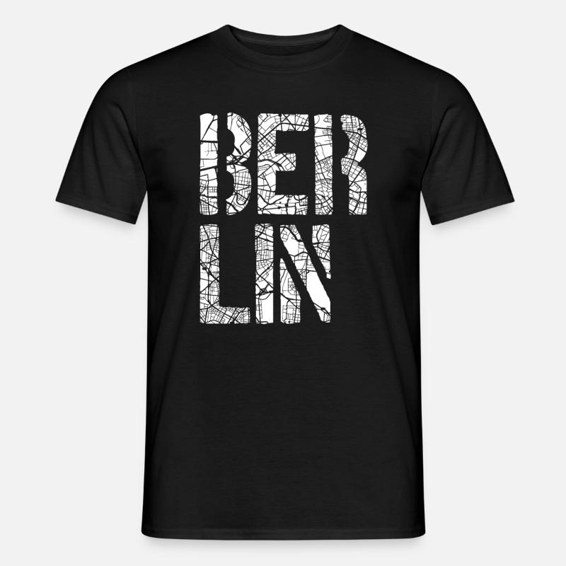 Berlin - Männer T-Shirt - Schwarz