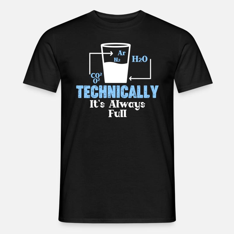 Technically, it's always crowded - - Men’s T-shirt - black