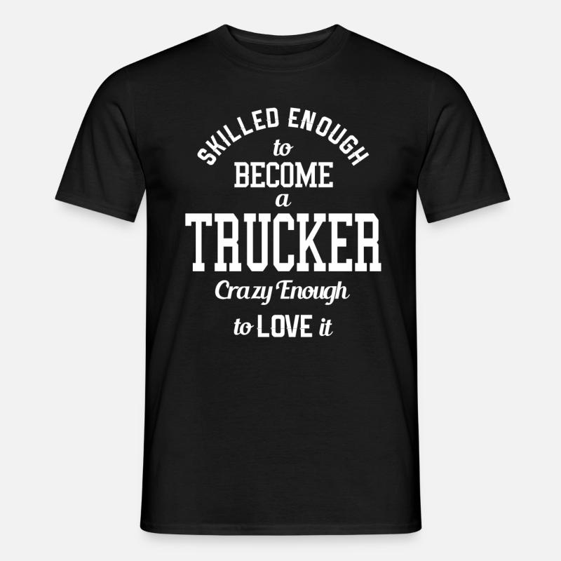 lorry driver - Men’s T-shirt - black