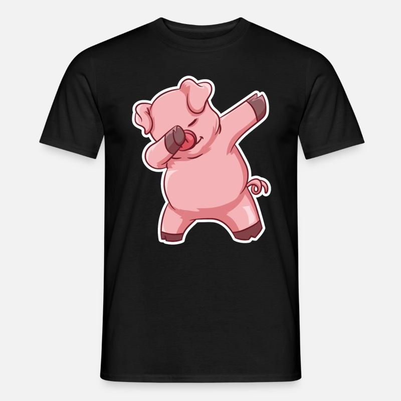 Dabbing Pic - Männer T-Shirt - Schwarz