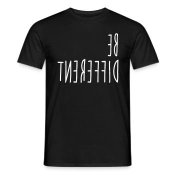 BE DIFFERENT CHEMISE - T-shirt homme - noir - Devant - AI Model Male 178 light (178cm)