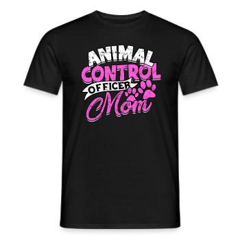 Sauvetage animal Bien-être animal Chien Chat Animal de compagnie Li - T-shirt homme - noir - Devant - AI Model Male 178 light (178cm)