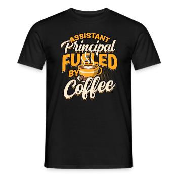 Principal Deputy Principal Gift - Men's T-Shirt - black - Front - AI Model Male 178 light (178cm)