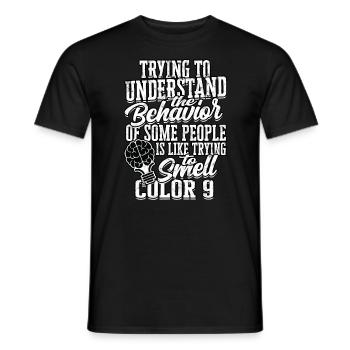 psychiatrist gift therapy gift idea psycholo - Men's T-Shirt - black - Front - AI Model Male 178 light (178cm)