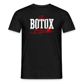 Lippenchirurgie Füllstoffe Botox Injektor - Männer T-Shirt - Schwarz - Vorne - AI Model Male 178 light (178cm)