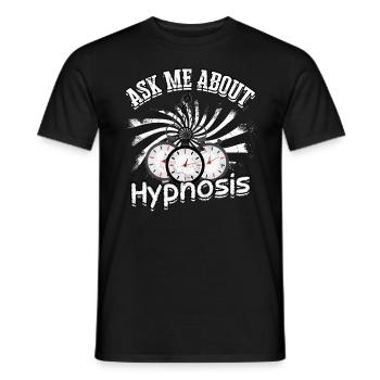 hypnotiseur hypnotique hypnotiseur - T-shirt homme - noir - Devant - AI Model Male 178 light (178cm)