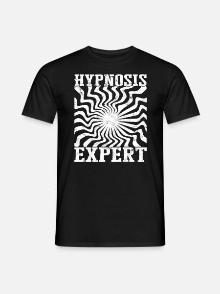hypnotic hypnotize hypnotist - Men's T-Shirt - black