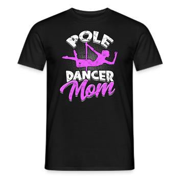 Pole Dance Gift Dancer Gift Idea Fitness - T-shirt homme - noir - Devant - AI Model Male 178 light (178cm)