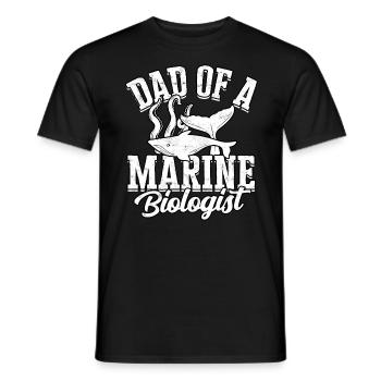 meeresbiologie meeresbiologe meer biologie biologe - Männer T-Shirt - Schwarz - Vorne - AI Model Male 178 light (178cm)