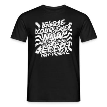 hypnotiseur hypnotique hypnotiseur - T-shirt homme - noir - Devant - AI Model Male 178 light (178cm)