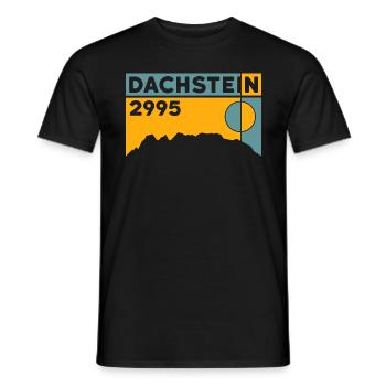 Hoher Dachstein Ramsau Gletscher Höhe Wanderung - Männer T-Shirt - Schwarz - Vorne - AI Model Male 178 light (178cm)