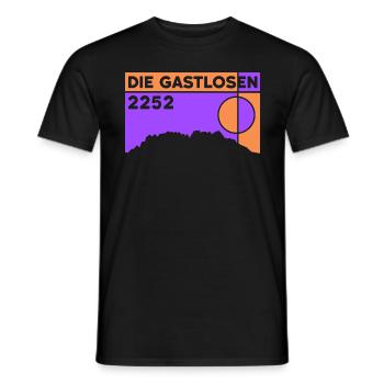 Les Gastlosen Escalade Randonnée Randonnée Randonnée Randonnée Montagne Souvenir - T-shirt homme - noir - Devant - AI Model Male 178 light (178cm)