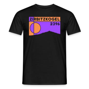 Zirbitzkogel Zirbitz Trail Wandern Trailrunner - Männer T-Shirt - Schwarz - Vorne - AI Model Male 178 light (178cm)