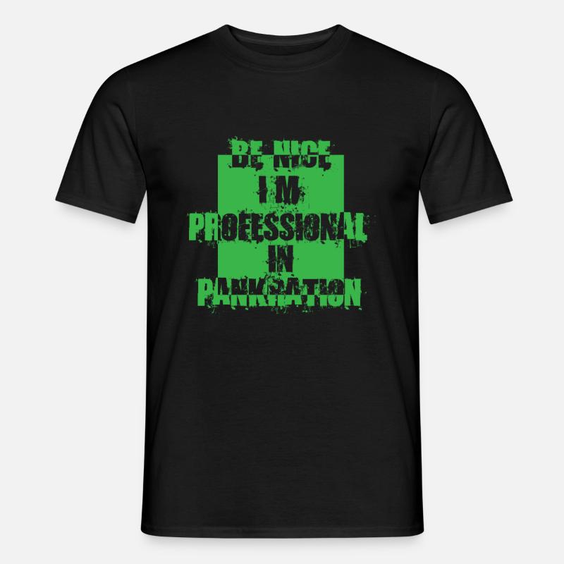 Pankration Professionel - Männer T-Shirt - Schwarz