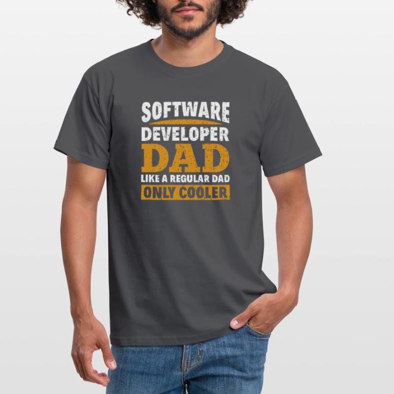 Software Developer Dad - Software Programmierer Männer T-Shirt