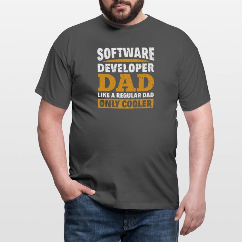 Software Developer Dad - Software Programmierer Männer T-Shirt