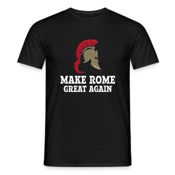 Veni Vidi Vici This Look - Roman Empire - Men's T-Shirt - black - Front - AI Model Male 178 light (178cm)