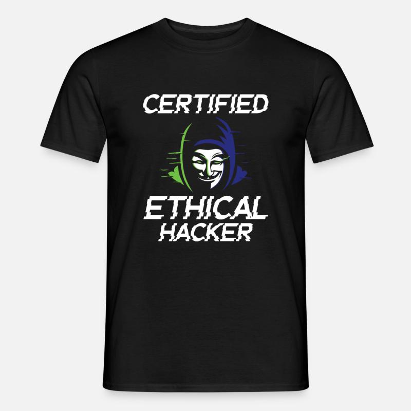 Certified Ethical Hacker - Ethical Hacker - Männer T-Shirt - Schwarz